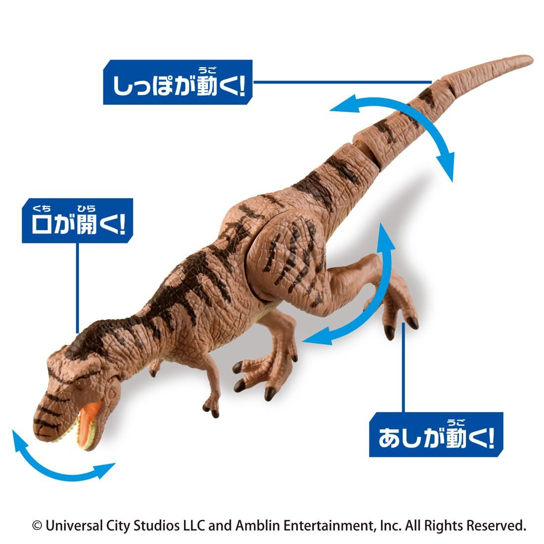 Takara Tomy Ania Jurassic World Alive Motam Tyranno Vs