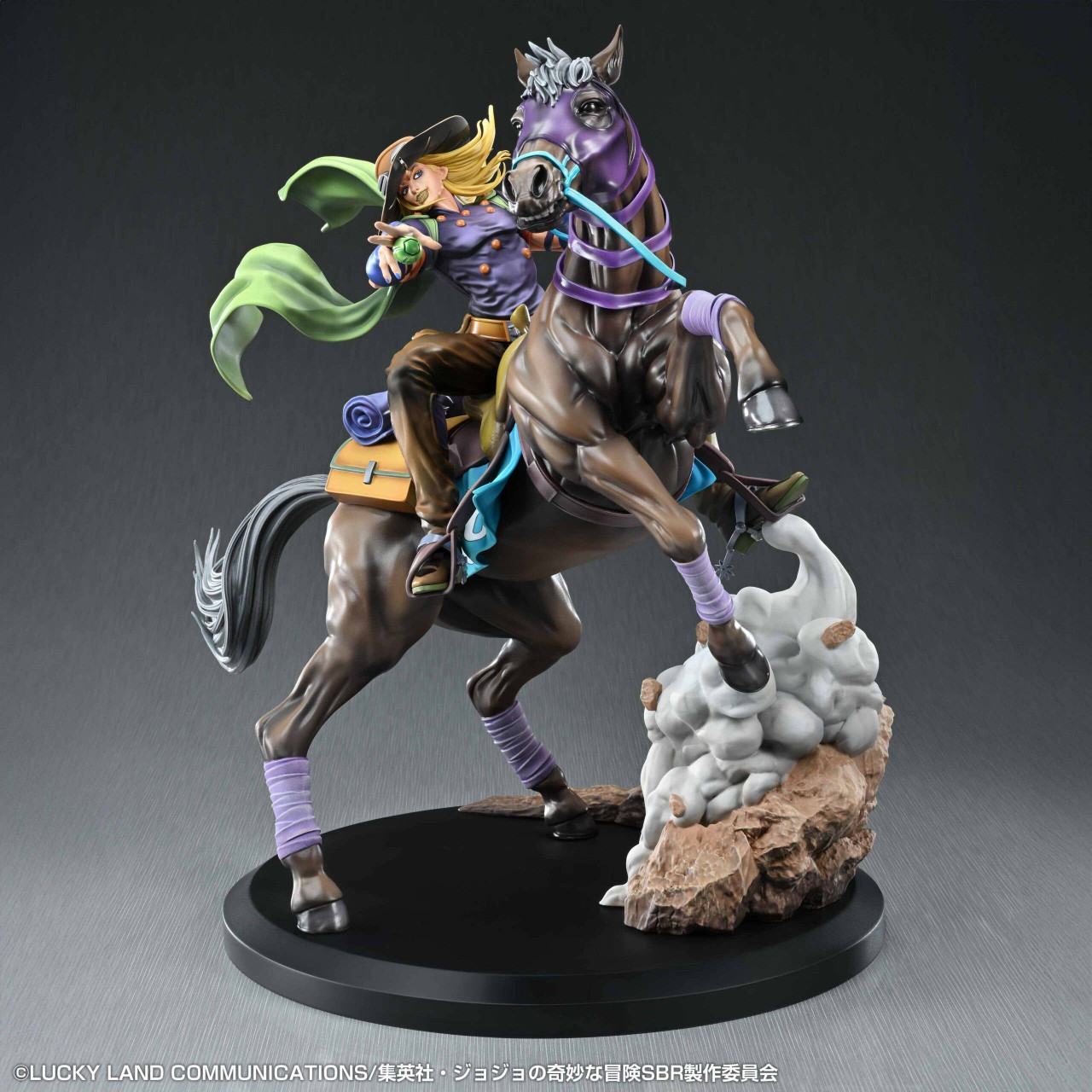 Super Figure Art Collection Gyro Zeppeli & Valkyrie Figure (JoJo's
