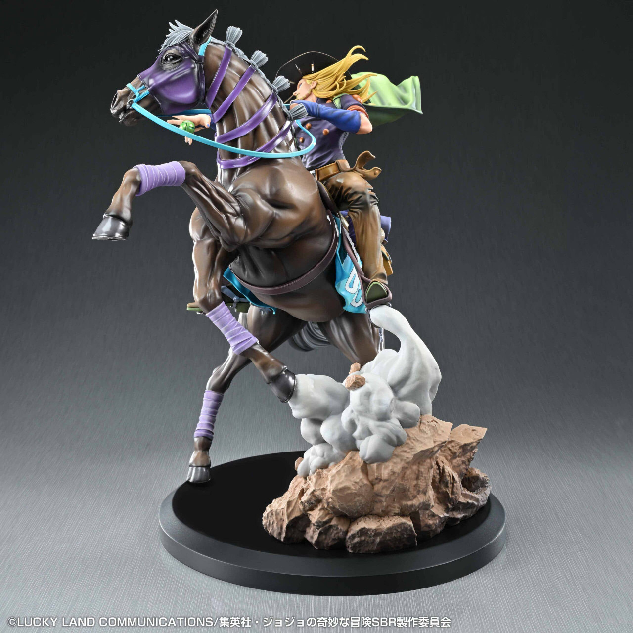 Super Figure Art Collection Gyro Zeppeli & Valkyrie Figure (JoJo's