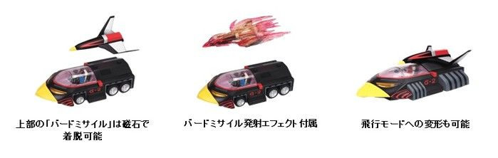 Science Ninja Team Gatchaman II Condor Attacker Ramen 1/24 TOY