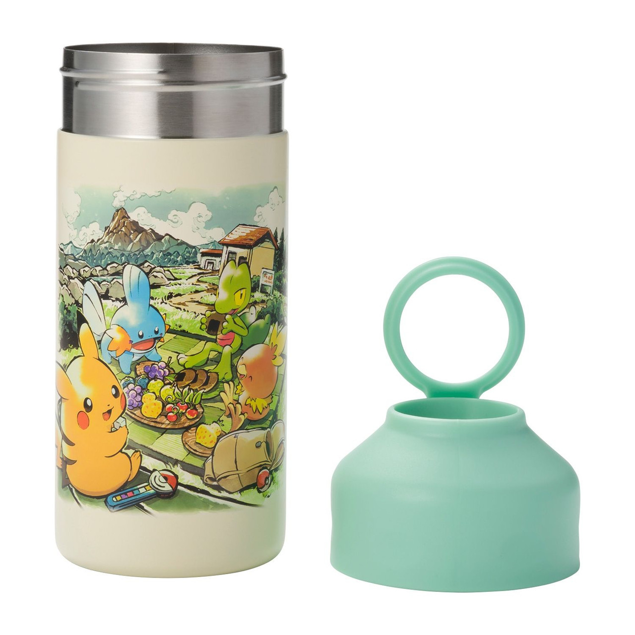 Pokemon Center Original Stainless Steel Pet Bottle Holder Pokemon