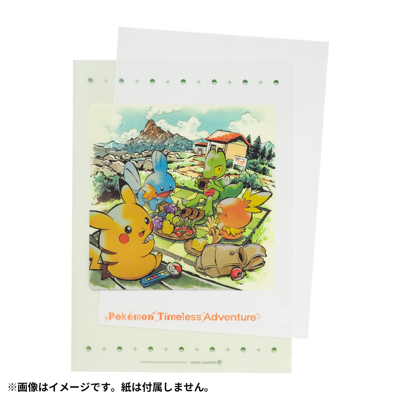 Pokemon Center Original A4 Clear File Pokemon Timeless Adventure Hoenn