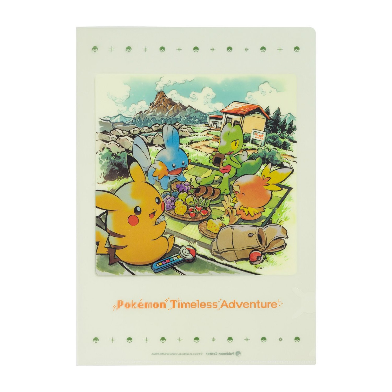 Pokemon Center Original A4 Clear File Pokemon Timeless Adventure Hoenn