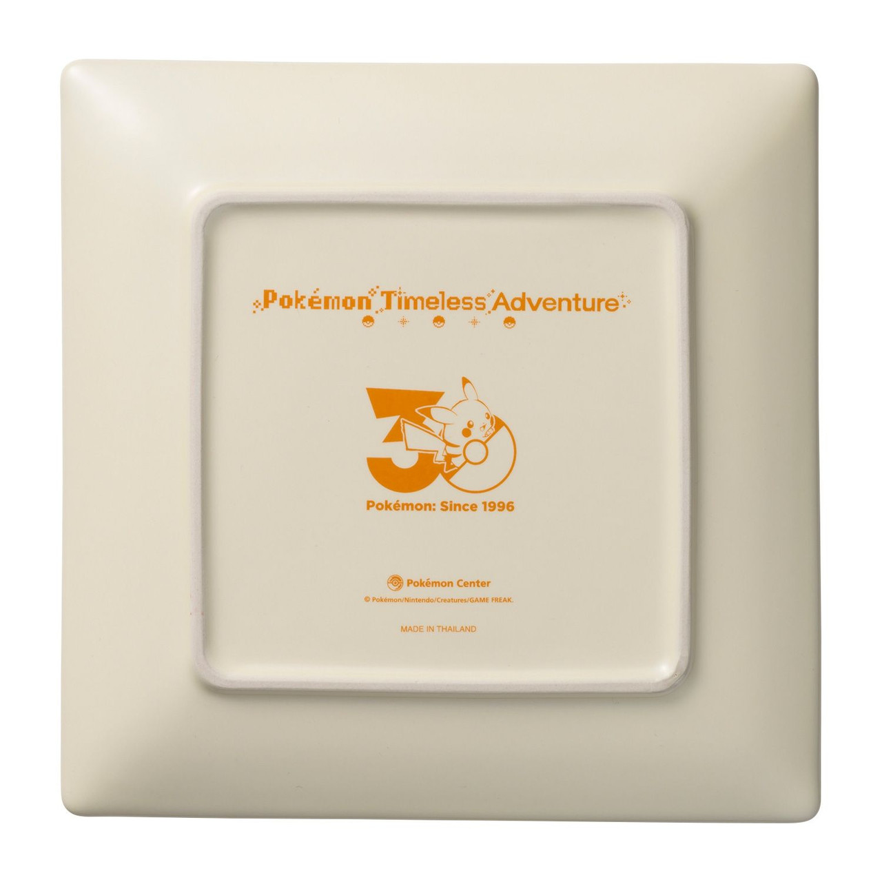 Pokemon Center Original Square Plate Pokemon Timeless Adventure