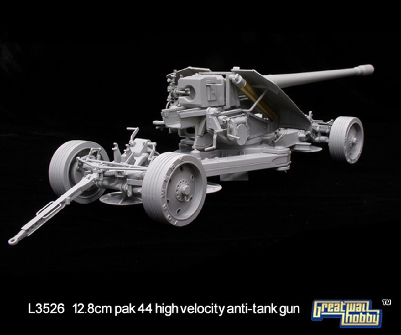 Great Wall Hobby WWII German Pak 44 Anti Tank Gun Model Kit L3526