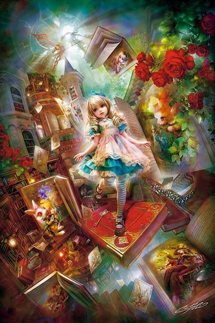 Jigsaw Puzzle - Alice Labyrinth Made In Japan Shu Alice In