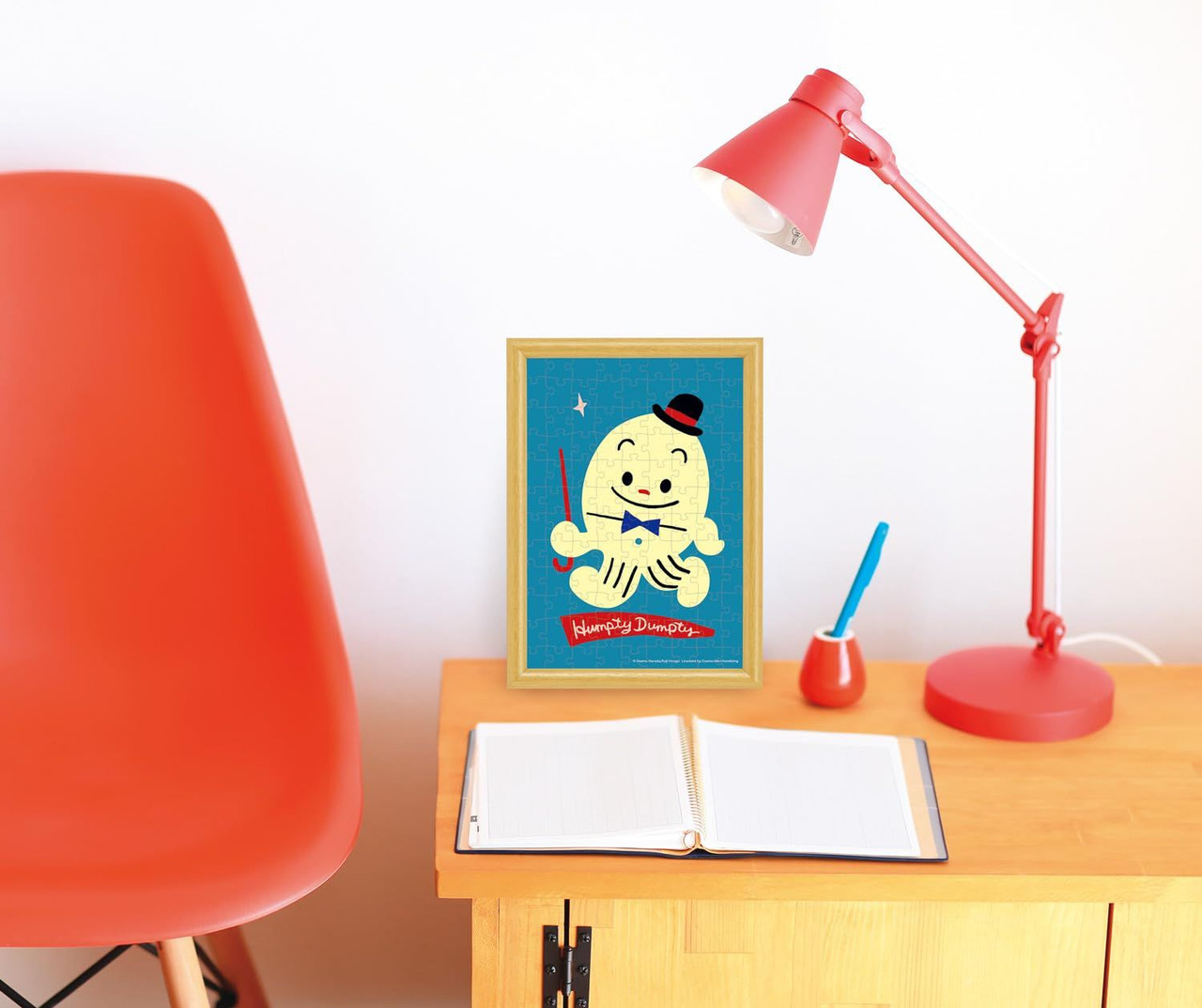 はむおページ Jigsaw Puzzle - (APPLEONE) Humpty Dumpty Blue Osamu Goods Made In