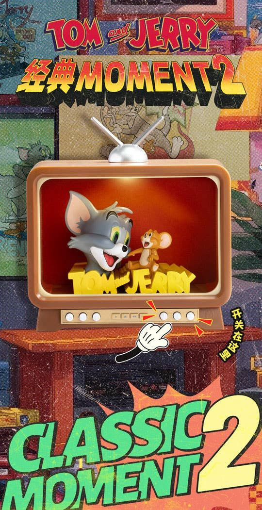 Blindbox Tom And Jerry Classic Moment 2: Full Box (8pcs)