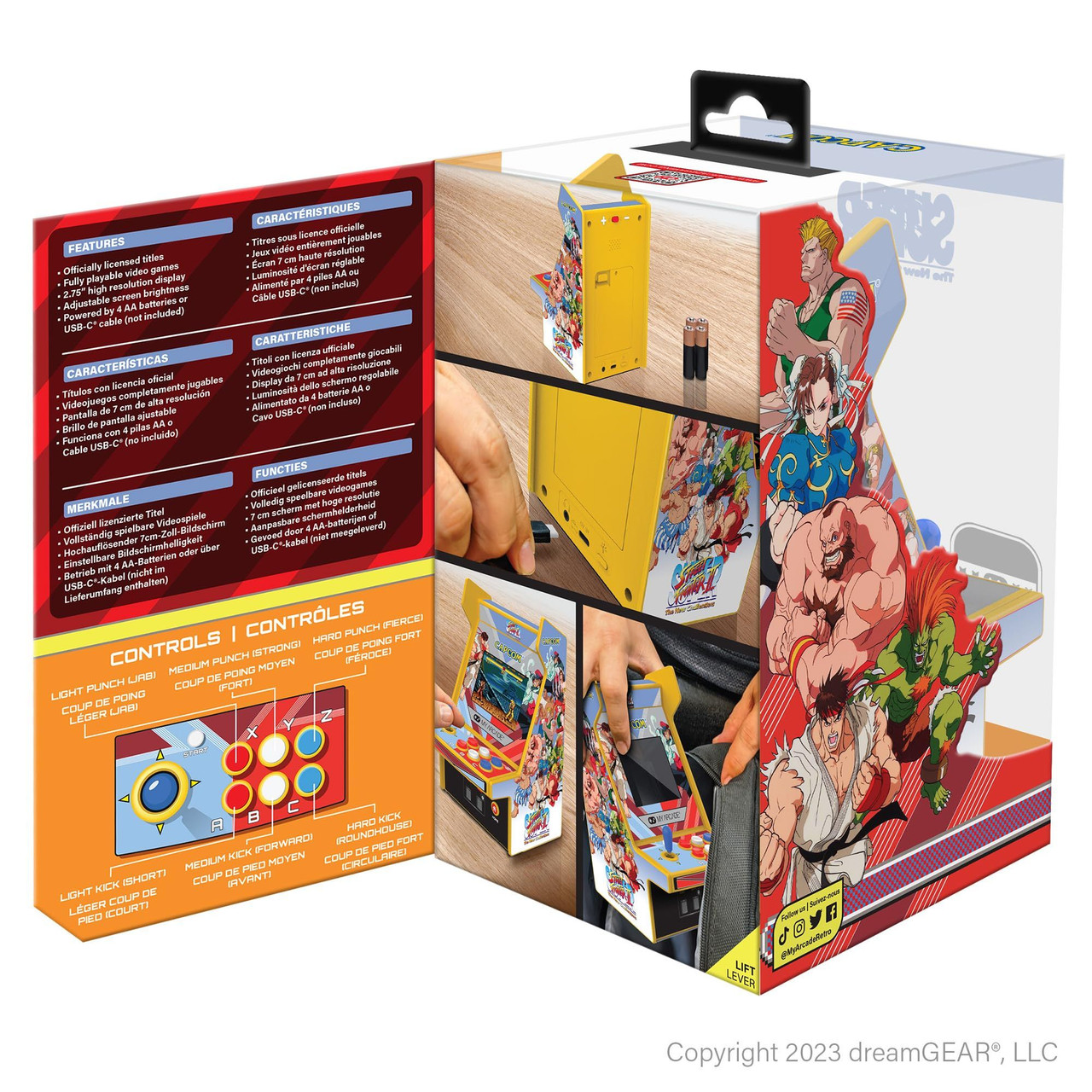 My Arcade - Super Street Fighter II Mini Arcade Machine DGUNL-4185
