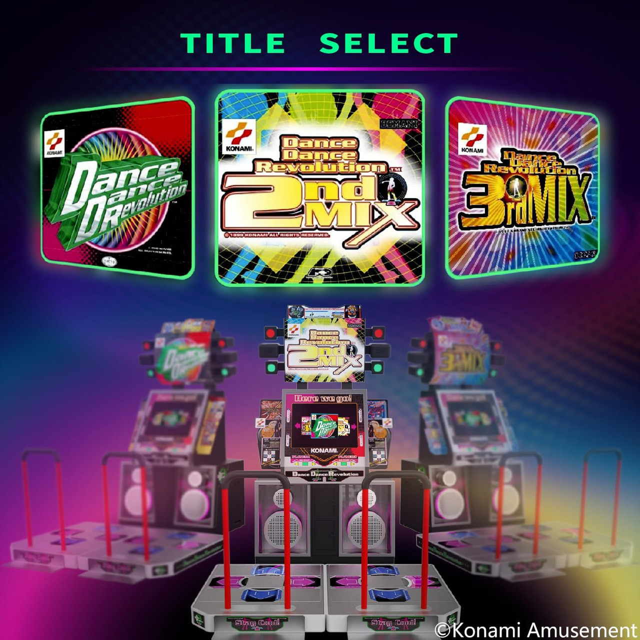 Dance Dance Revolution Classic Mini Arcade Machine