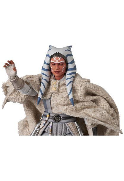 BLACK OPS アクションフィギュア ホワイトカモ MAFEX No.315 Ahsoka Tano White Costume Ver. Figure (AHSOKA)