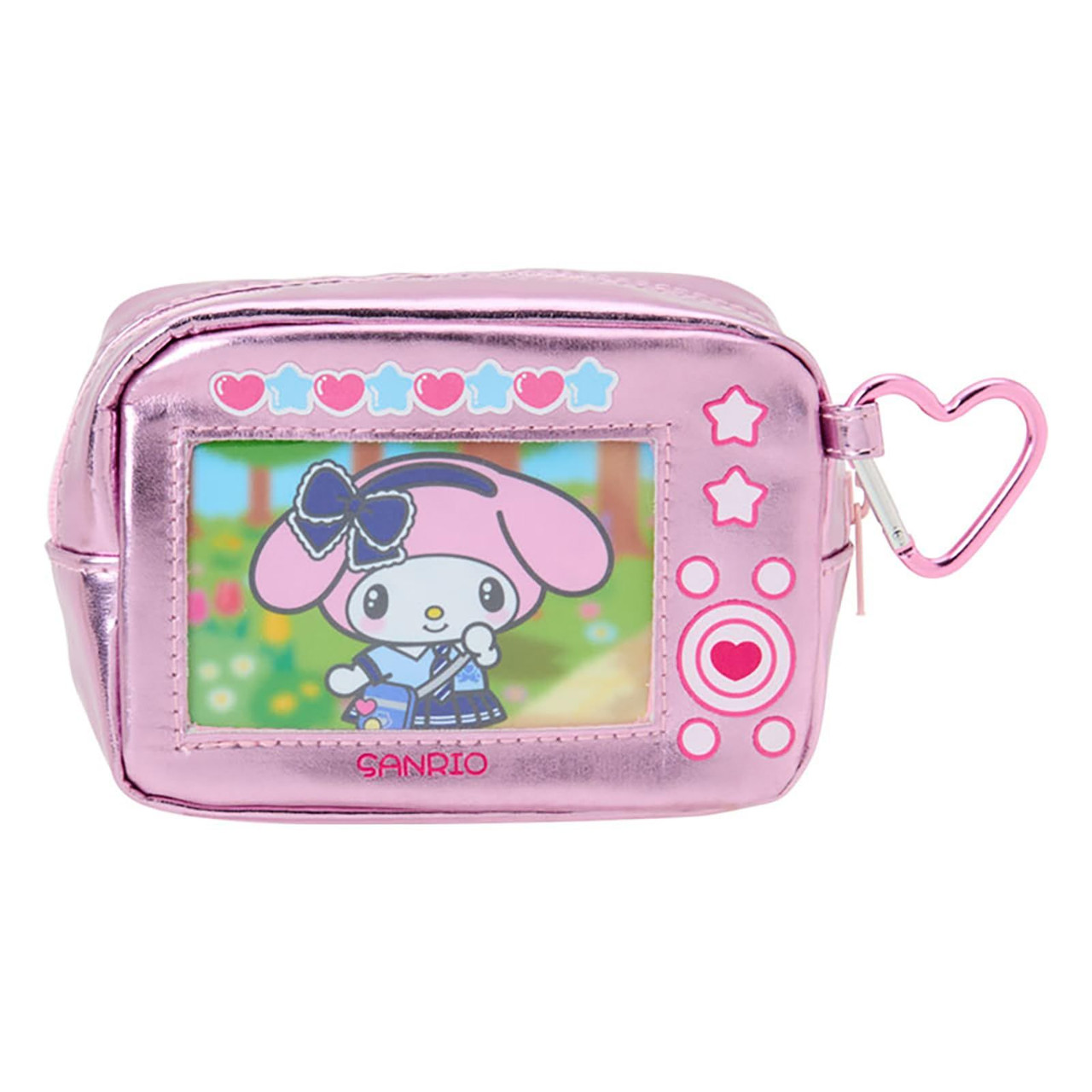 Sanrio My Melody Camera Style Pouch Academy Sparkling Journey 005037