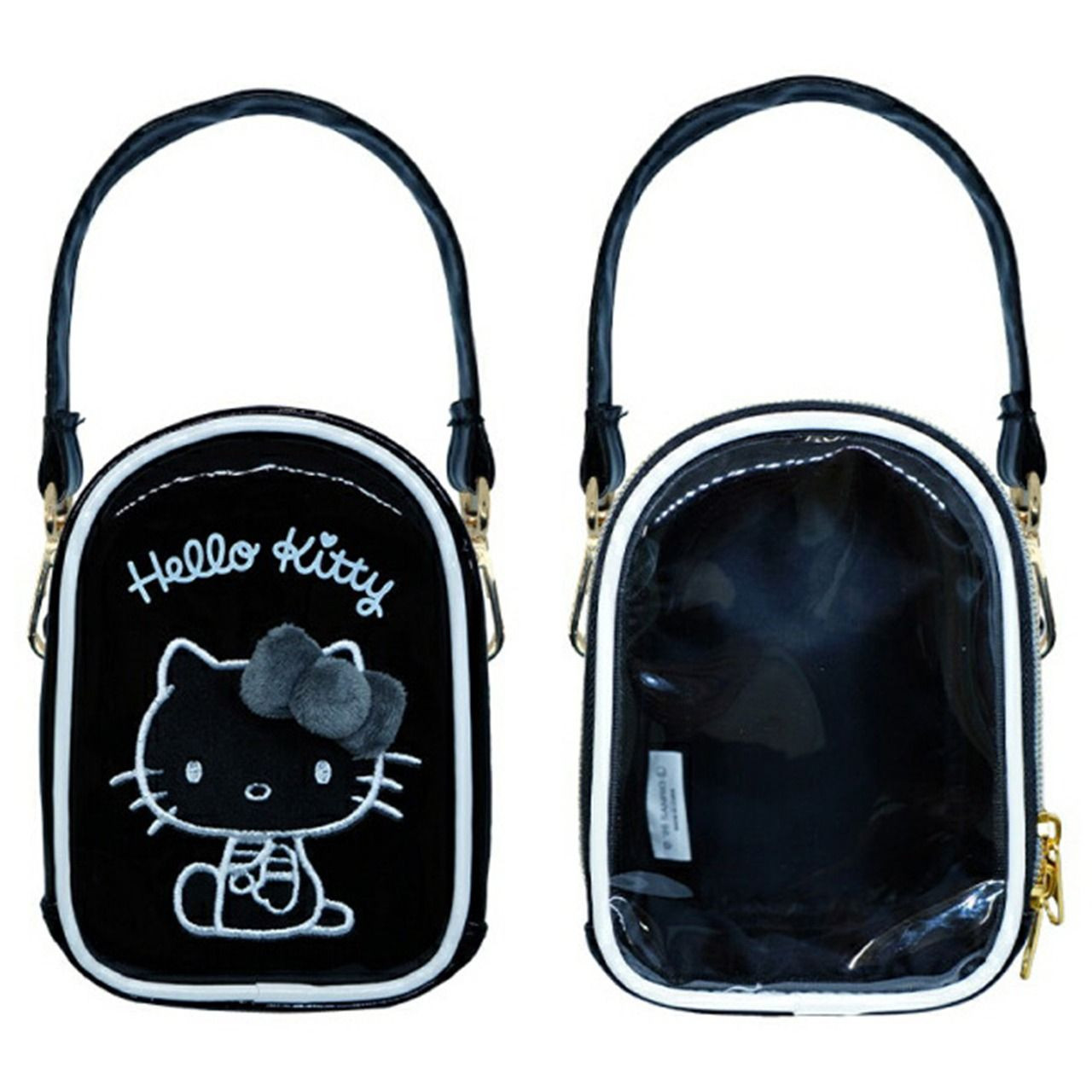 mini'pouch' more black× HELLO KITTY 4522654184005_f1bd3dae59b45bb3
