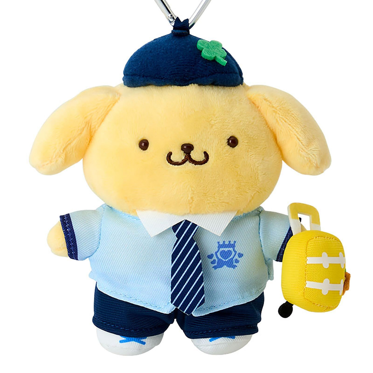 Sanrio PomPom Purin Mascot Holder Gakuen Kirameki Tabi 870838