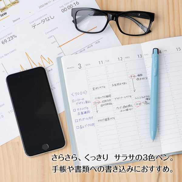 ビセラ Zebra Sarasa Limited Edition Clip Gel Pen - Petit Trip Series