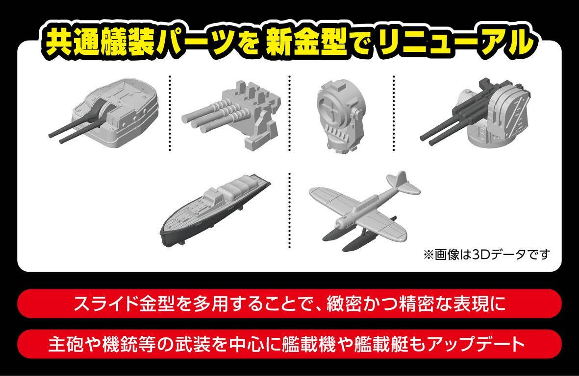 1/700 IJN Heavy Cruiser Chokai 1942 Plastic Model