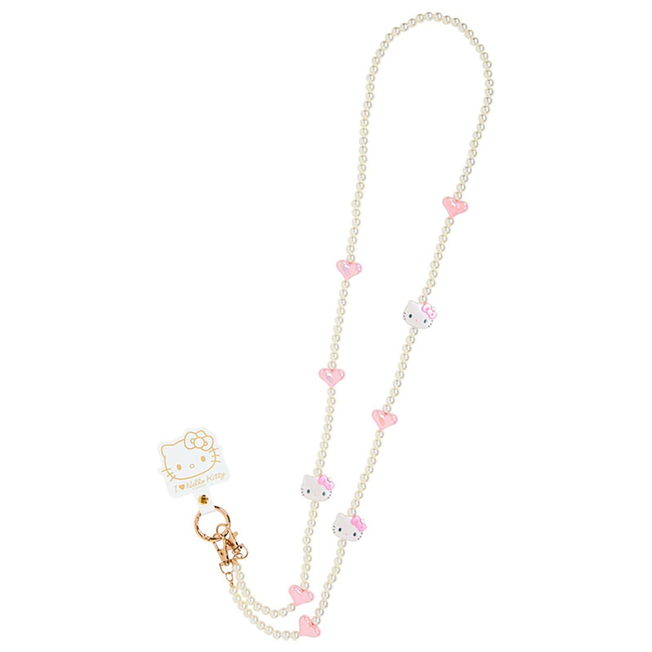 Sanrio Other Shoulder Strap I Love Hello Kitty Pink 924148