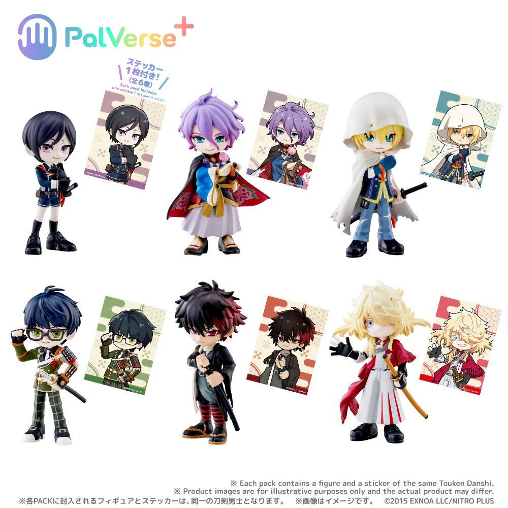 PalVerse+ Touken Ranbu Online Vol. 2 Complete BOX (6pcs)