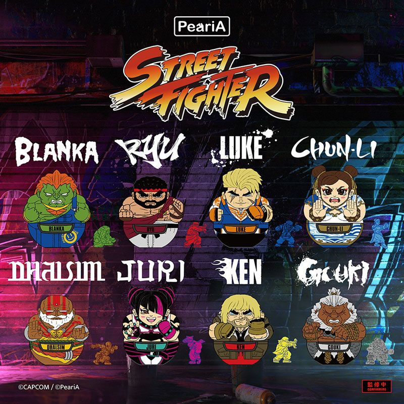 World In Your Pocket Street Fighter 6 Trading Play Set BOX(9pcs)