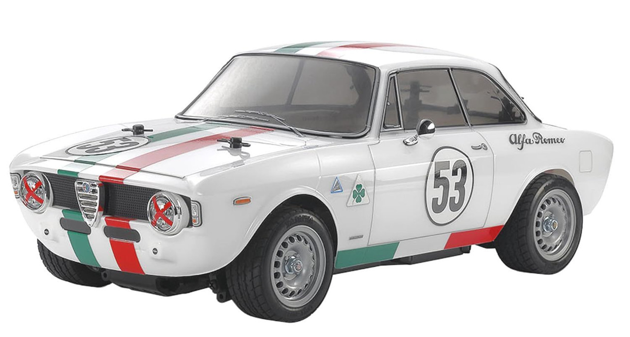 絵画　J Tamiya 1/10 Electric Remote Control Car Series No. 732 Alfa Romeo