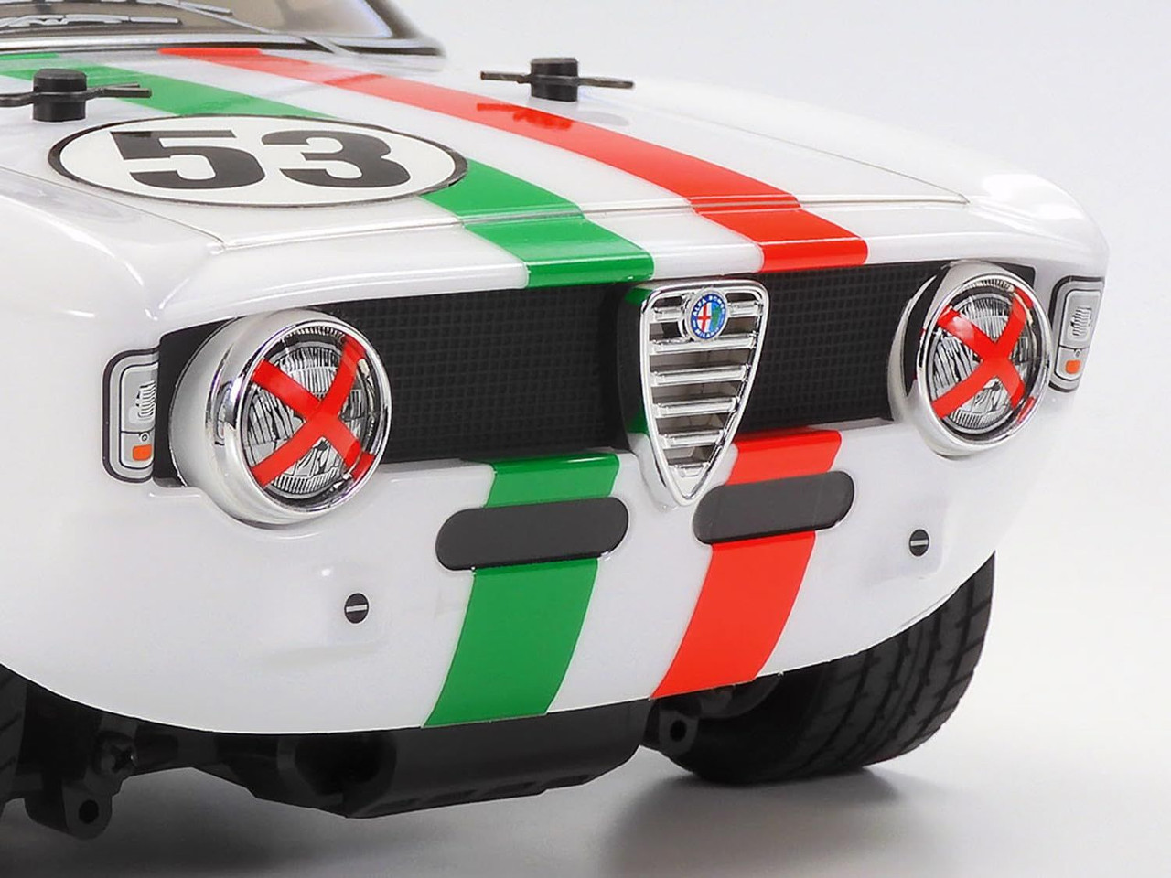Tamiya 1/10 Electric Remote Control Car Series No. 732 Alfa Romeo