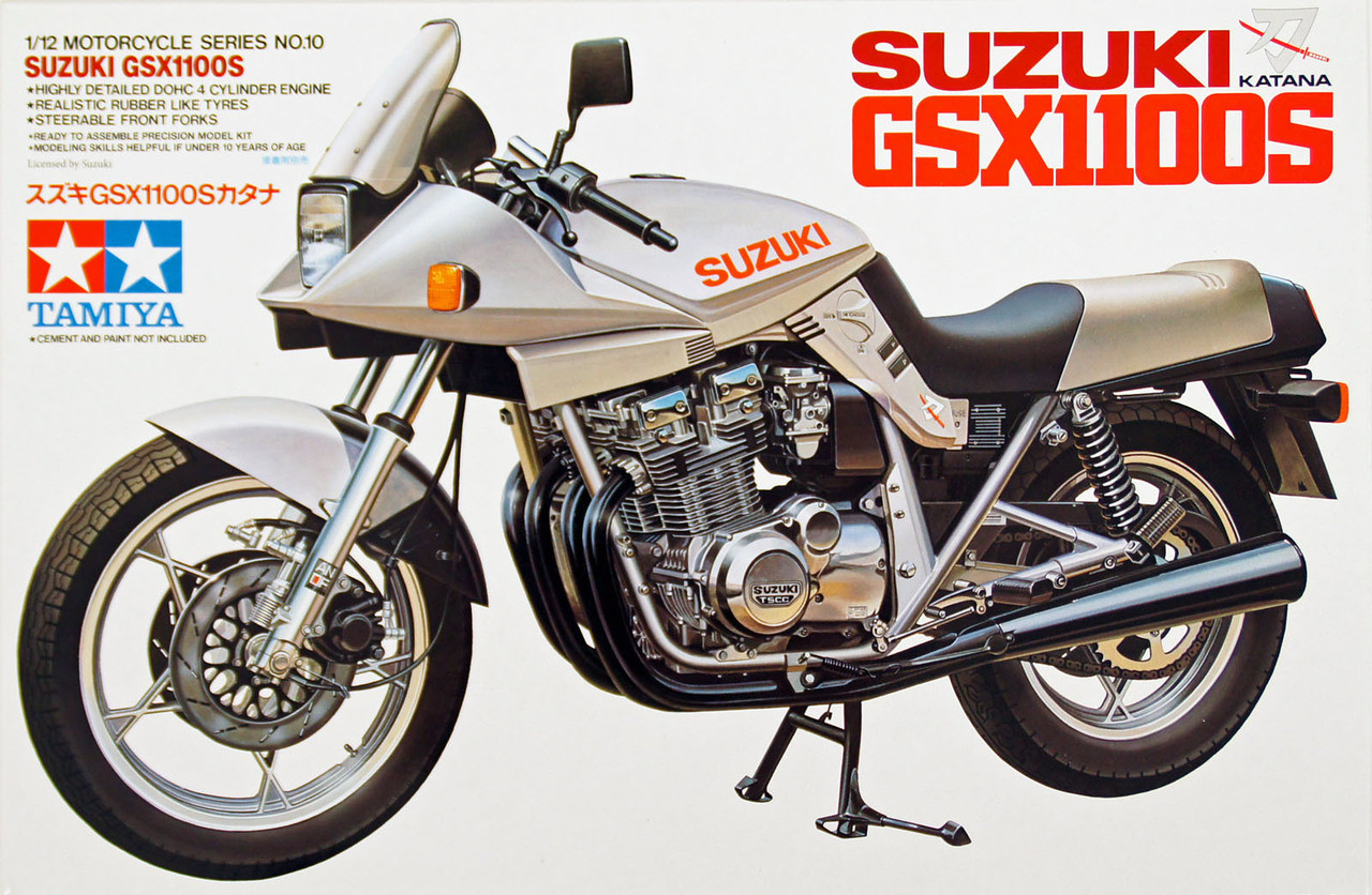 Tamiya 14010 Suzuki GSX1100S Katana 1/12 scale kit - Plaza Japan