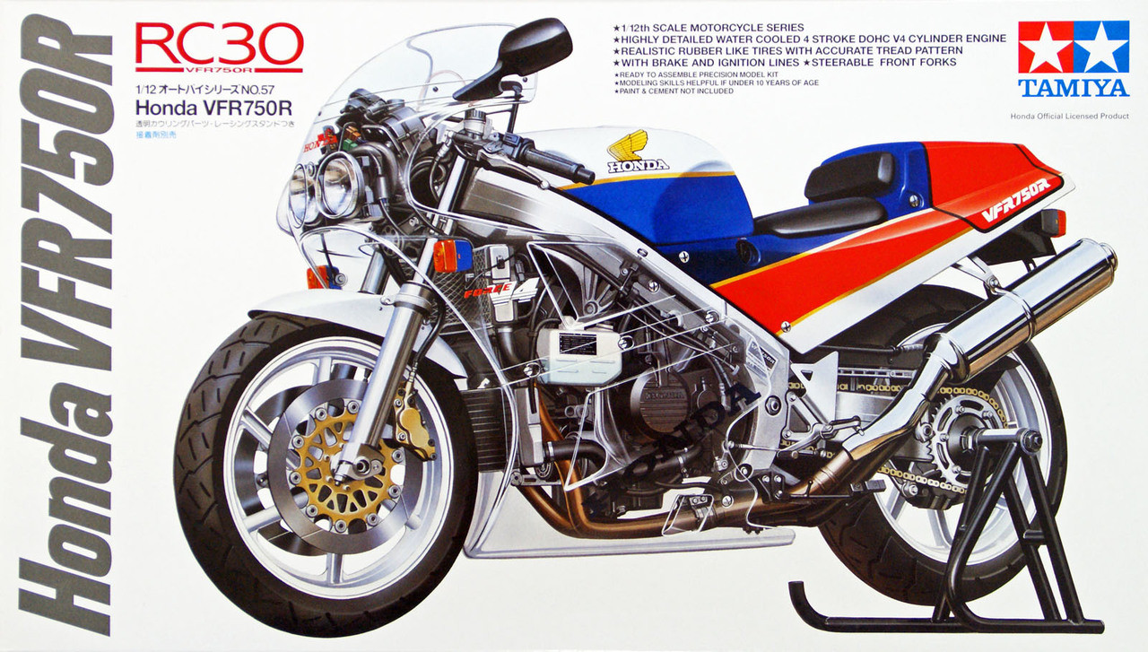 Tamiya 14057 Honda VFR750R 1/12 Scale Kit