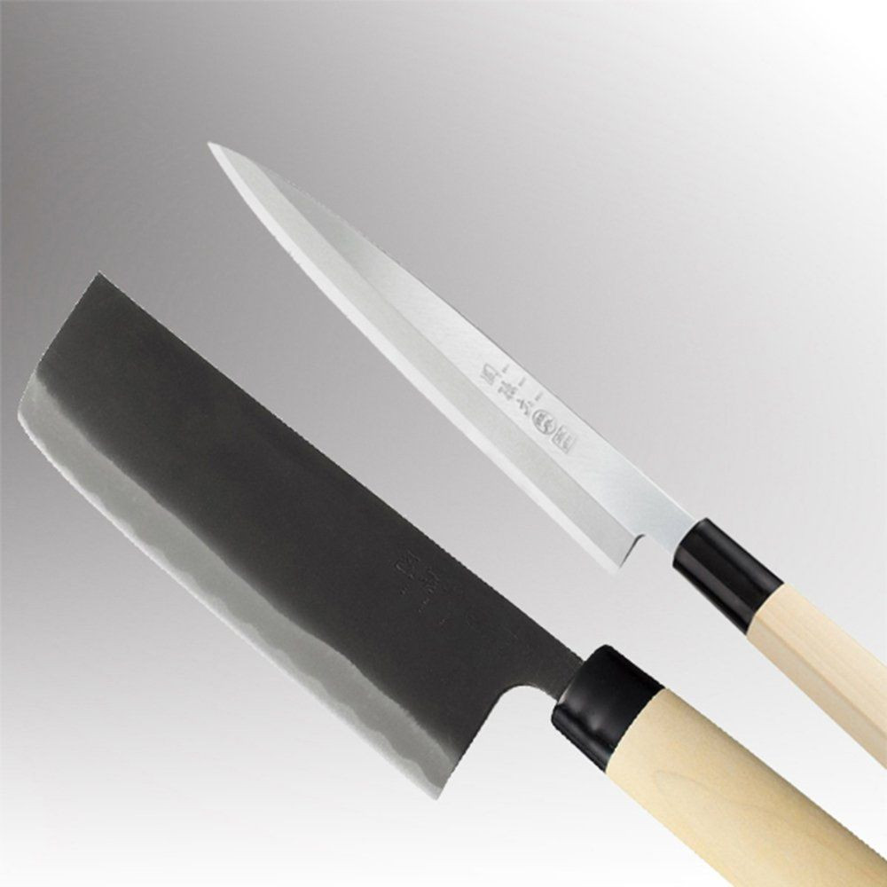 Kai Seki Magoroku Nakiri Eastern Style Japanese Knife Ginju Made