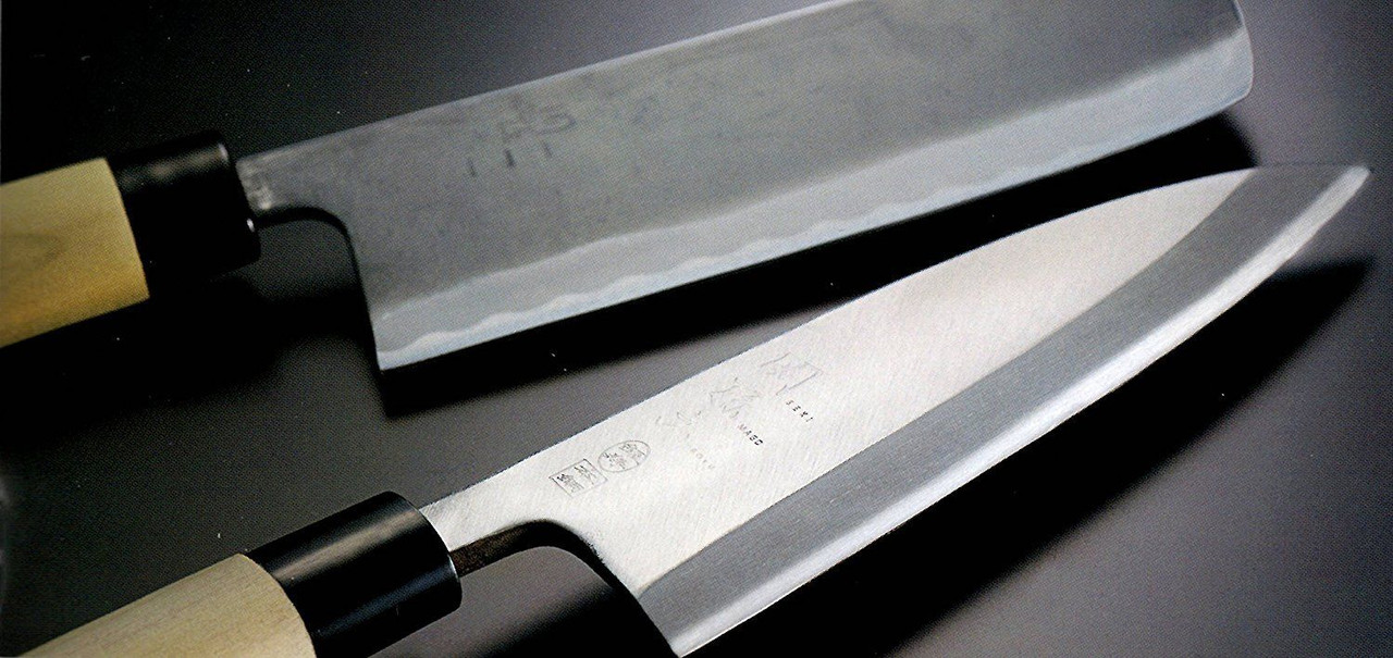 カイキ Kai Seki Magoroku Nakiri Eastern Style Japanese Knife Ginju Made