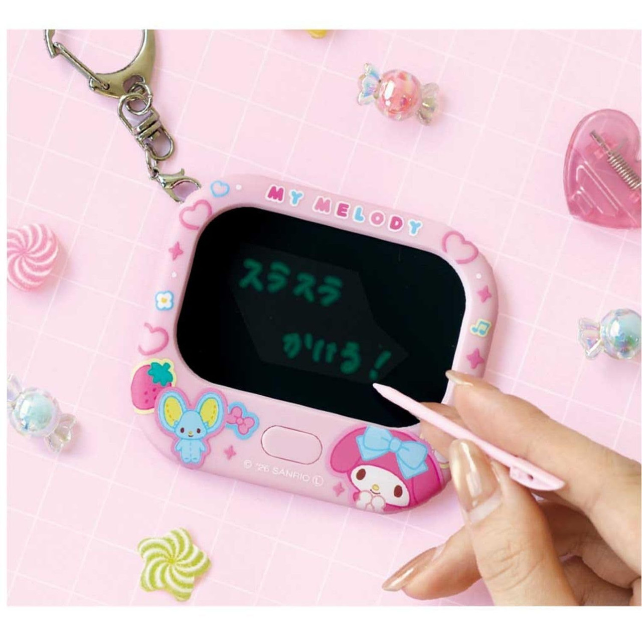 T's Factory Shin Chan Mini Digital Memo Pad Key Holder Pajamas