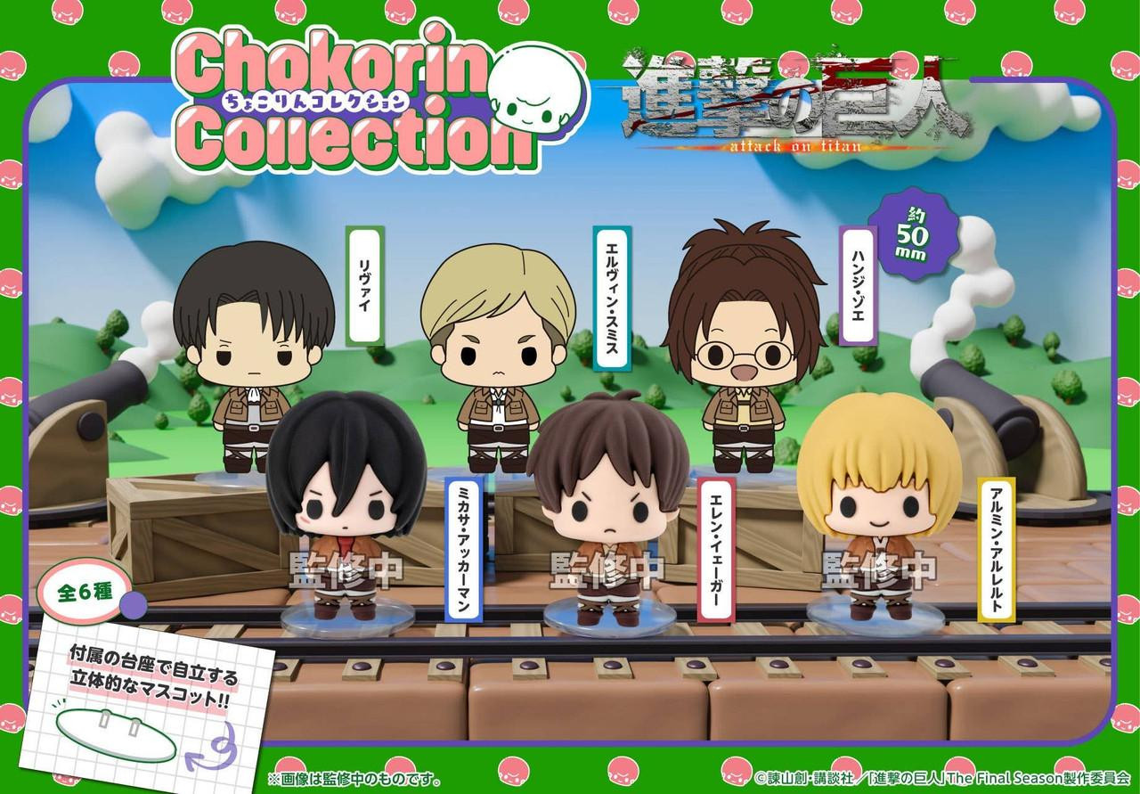 Chokorin Collection Attack on Titan BOX (6pcs)