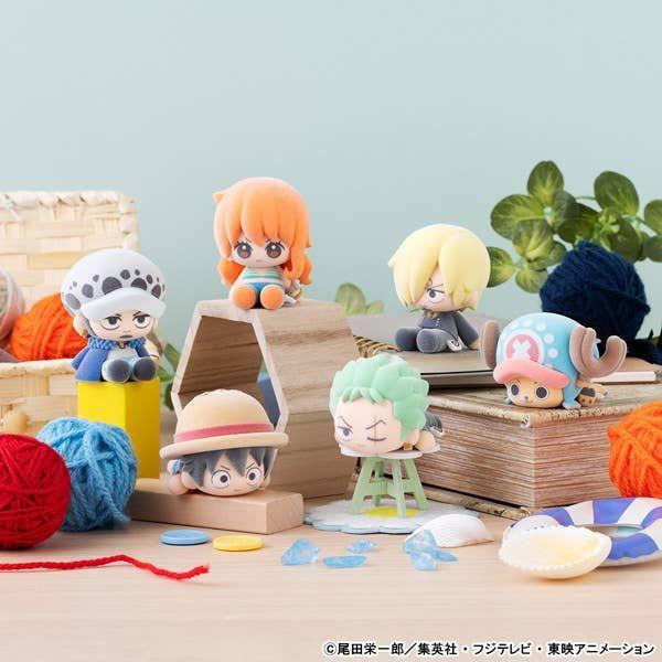 Nuippo ONE PIECE Flocked Figure BOX (6pcs)