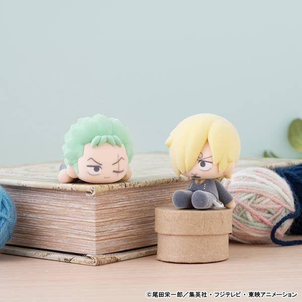 Nuippo ONE PIECE Flocked Figure BOX (6pcs)