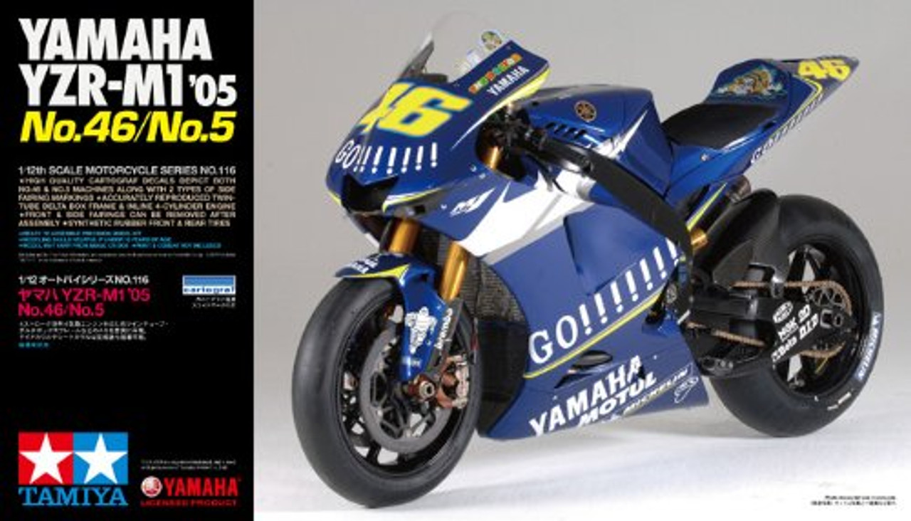 美人姉妹YAMAHA YZR-M1 No.46 オートバイ・バイク