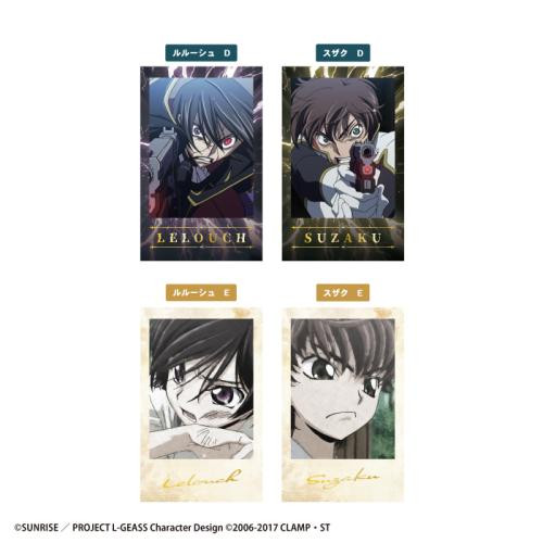 CODE GEASS ポートレート 6枚セット Code Geass W Photo Card Collection Full Box
