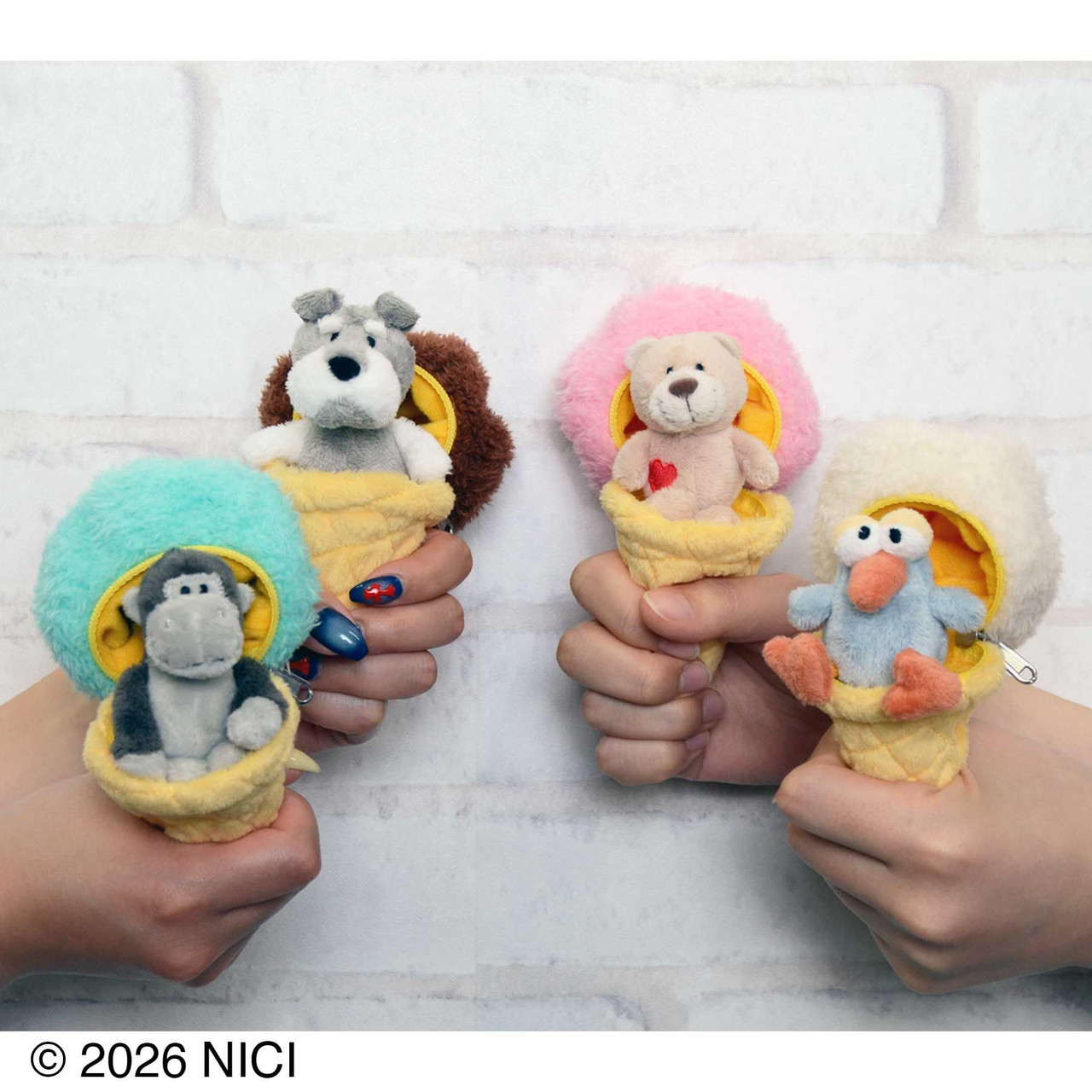 Entrex Nicibb Ice Cream Vanilla Plus Hummingbird 6 Centimeters