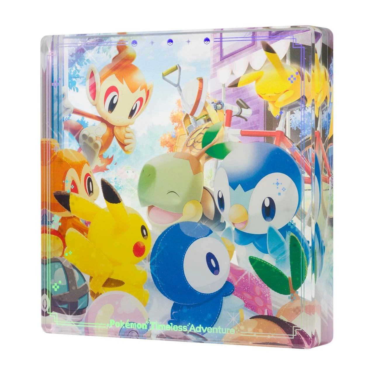 Pokemon Center Original Acrylic Block Pokemon Timeless Adventure