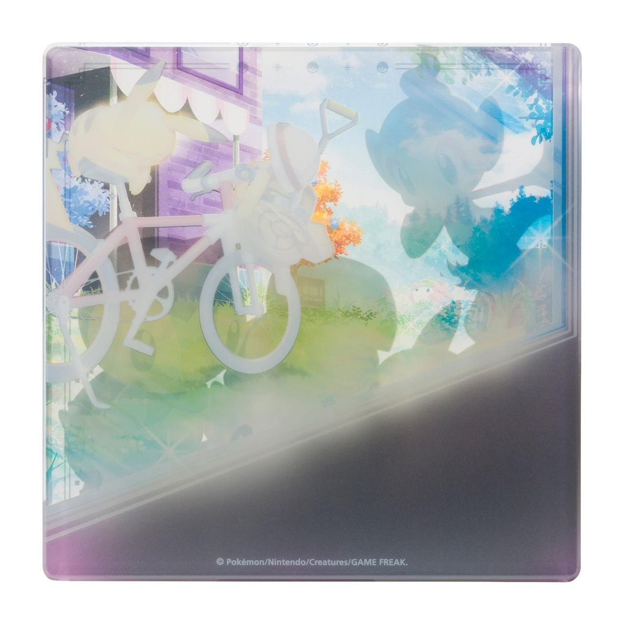 Pokemon Center Original Acrylic Block Pokemon Timeless Adventure