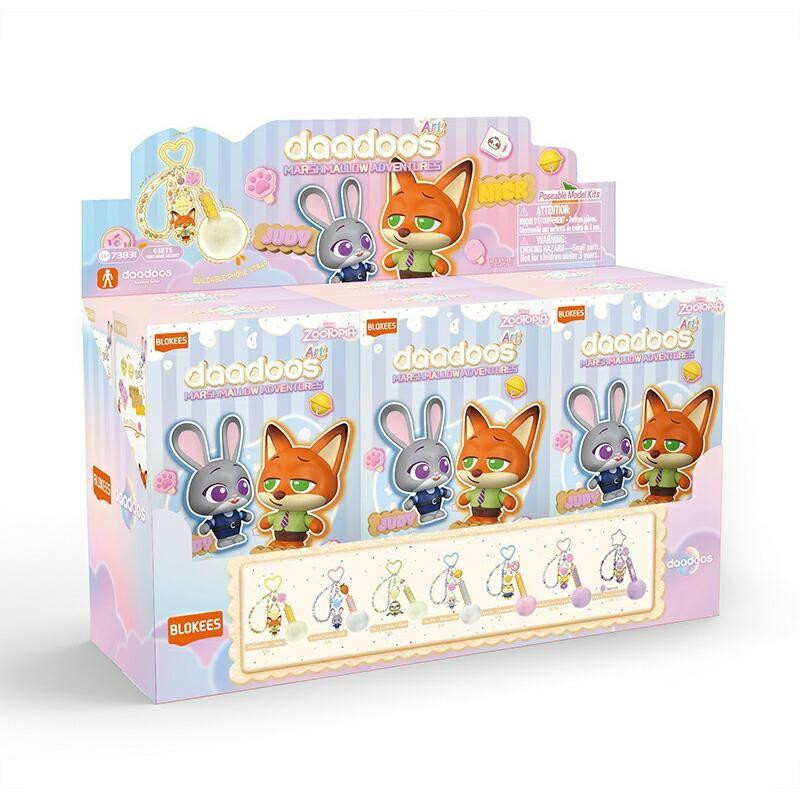 Zootopia Art Series 01 Marshmallow Adventures BOX (6pcs)