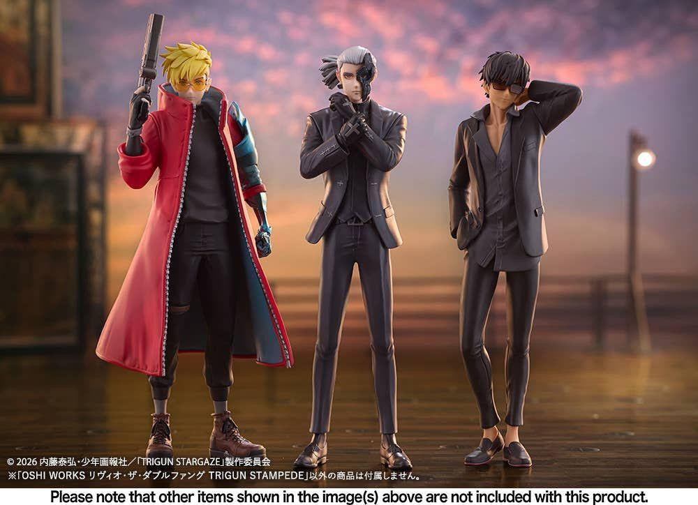 OSHI WORKS Livio the Double Fang 1/8 Figure (TRIGUN STAMPEDE)
