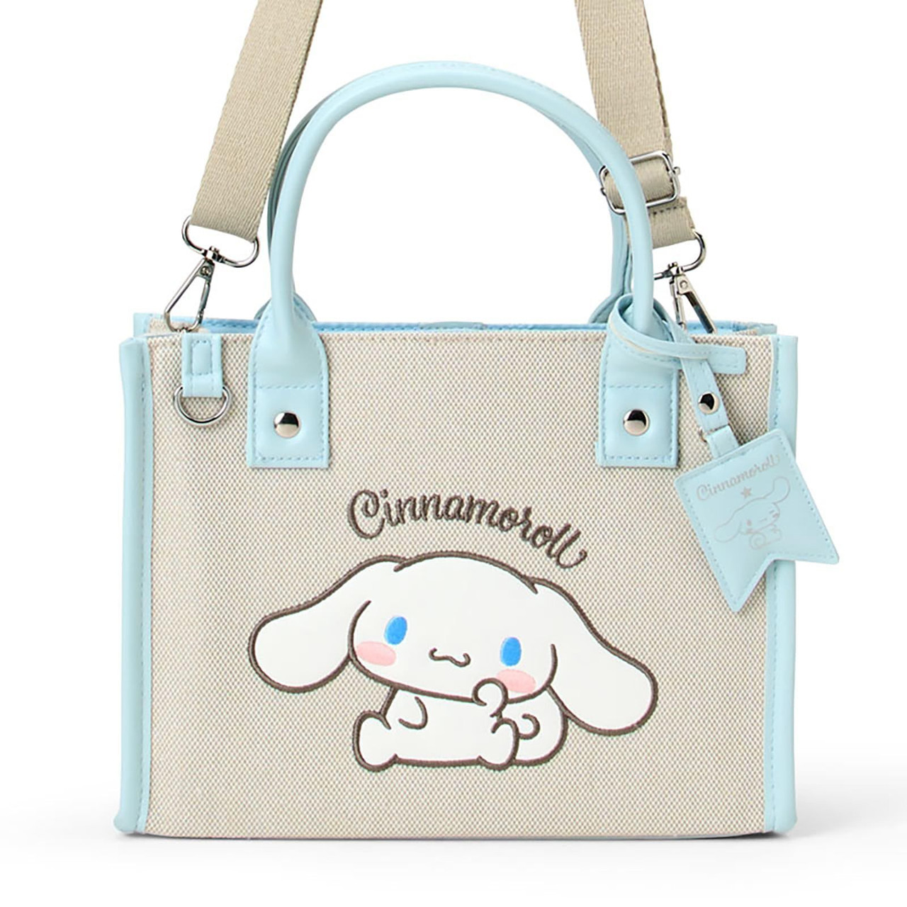 Sanrio Cinnamoroll Square 2Way Bag With Charm 011169
