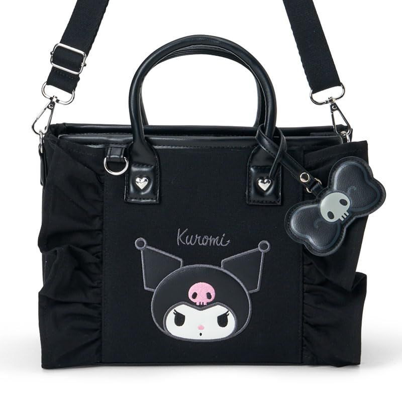 Sanrio Kuromi Square 2 Way Bag With Charm 011371