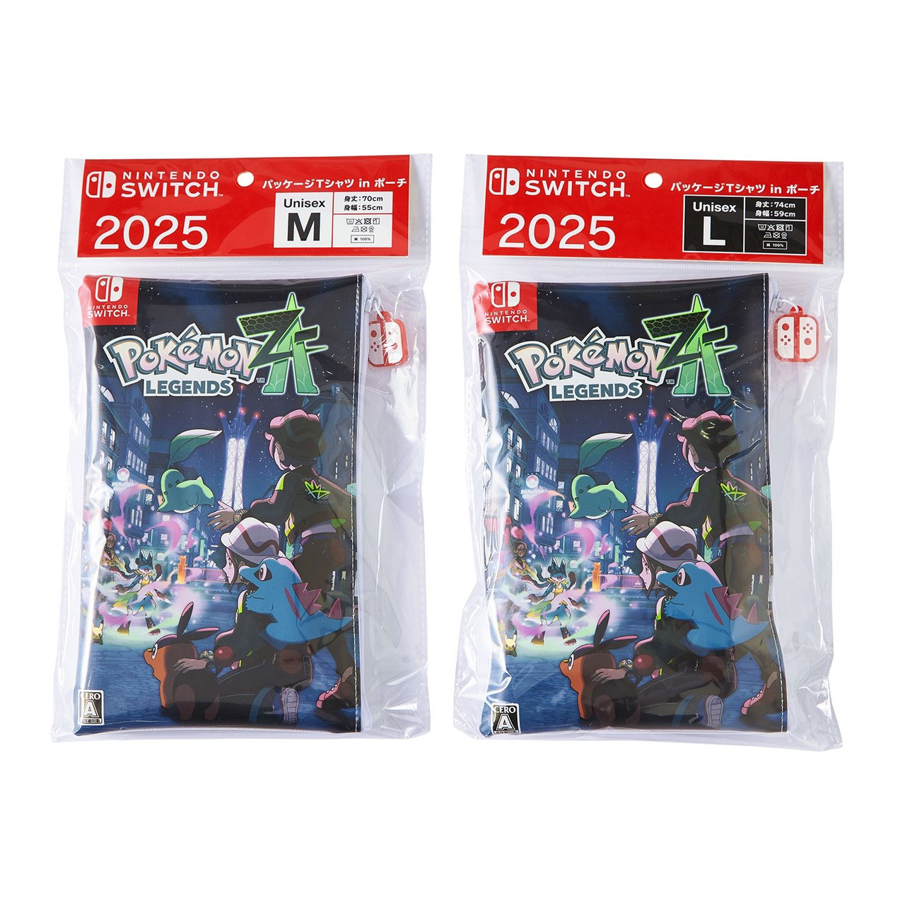 Pokemon Center Original Package T Shirt In Pouch Pokemon Legends