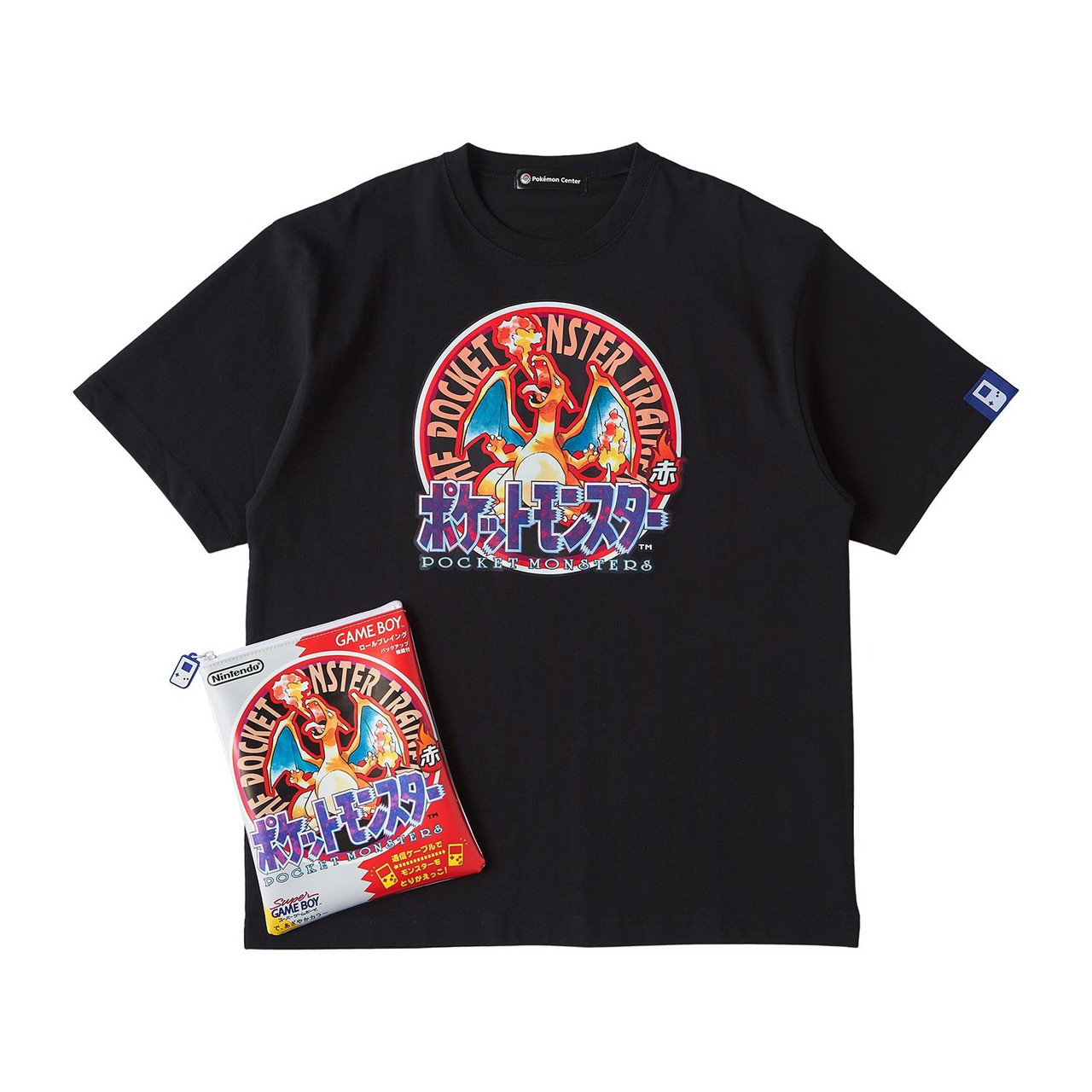 Pokemon Center Original Package T Shirt In Pouch Pocket Monsters