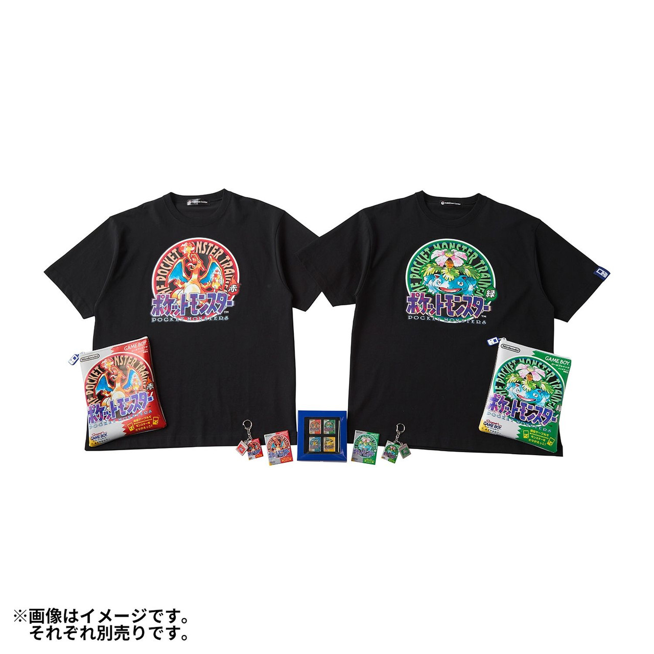 Pokemon Center Original Package T-Shirt In Pouch Pocket Monsters