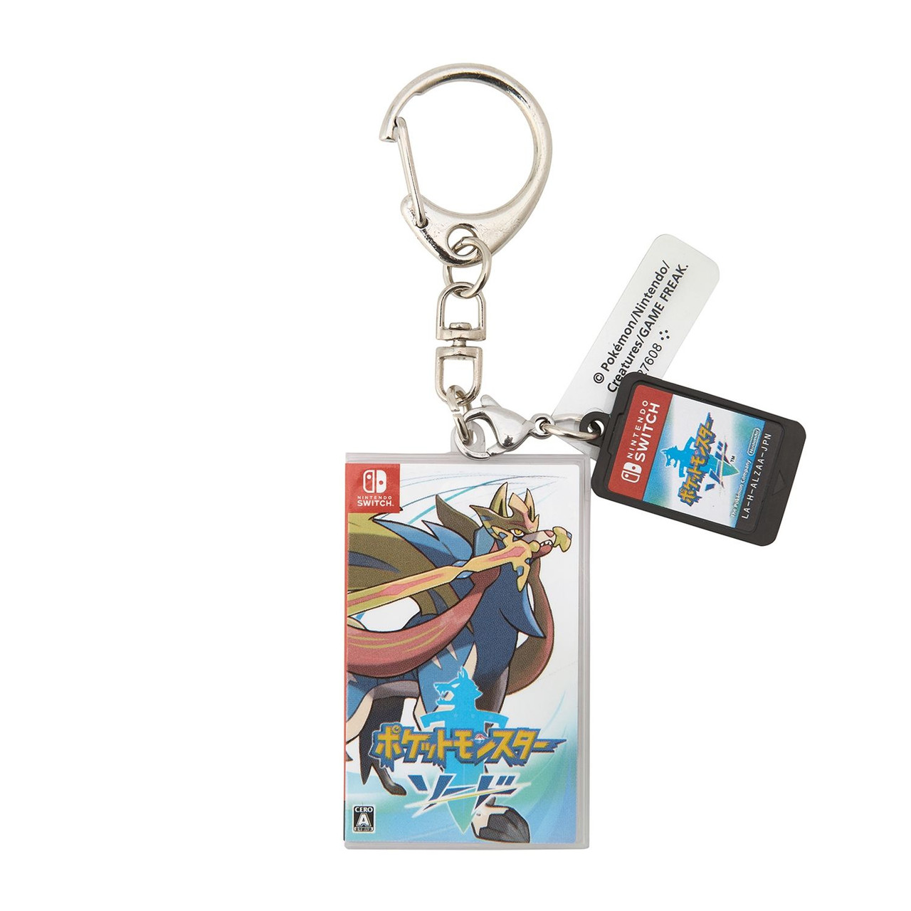 Pokemon Center Original Package And Game Card Key Holder