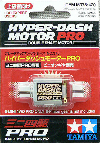 Tamiya 15375 Mini 4WD Hyper-Dash Motor PRO (Double Shaft Motor