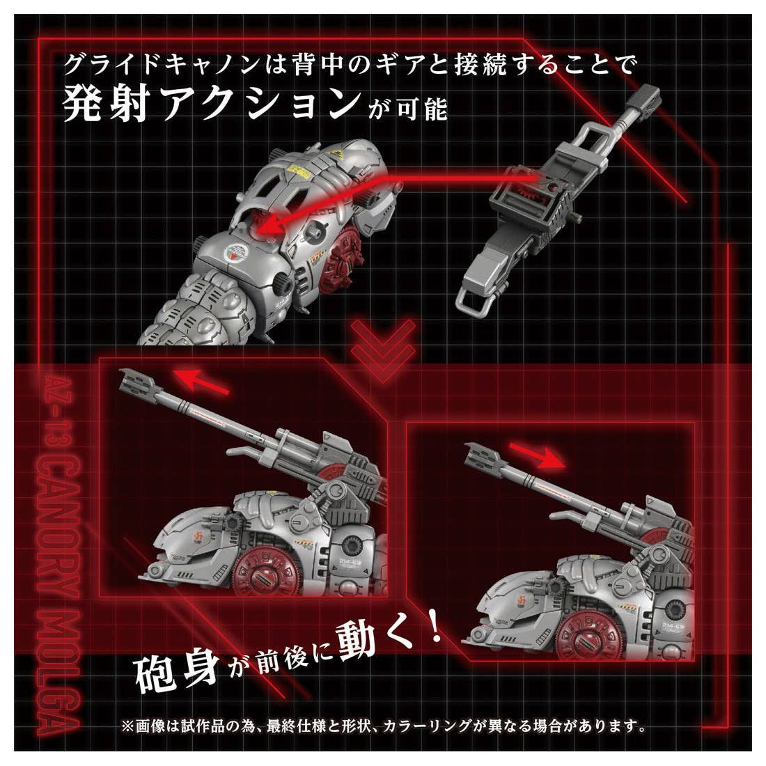 1/72 Zoids AZ-13 Canory Molga Insect Type Plastic Model