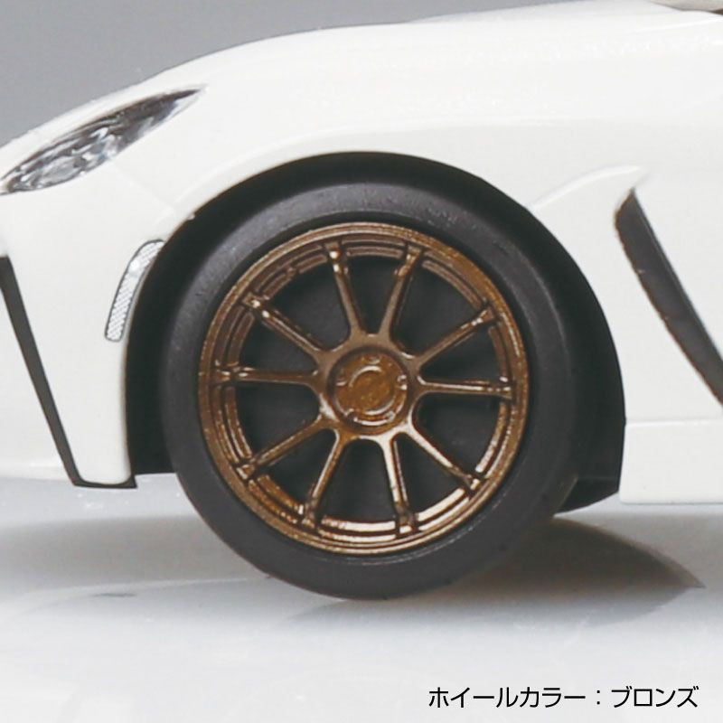 Aoshima Rakupla Snap Kit No.10CU-CW Toyota GR86 2021 Custom Wheel (cry