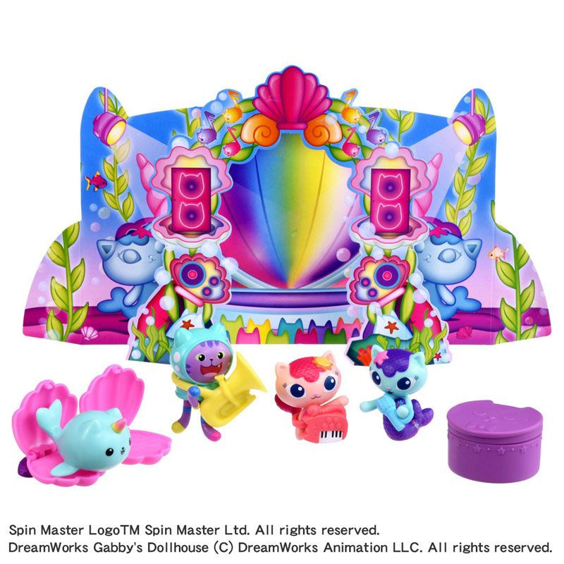 Takara Tomy Gabby's Dollhouse Mermaid-Lantis Figure Set